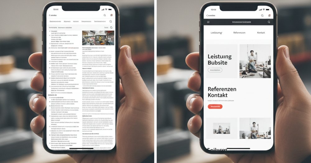 Diese 7 Website‑Fehler kosten Handwerker jeden Monat Anfragen