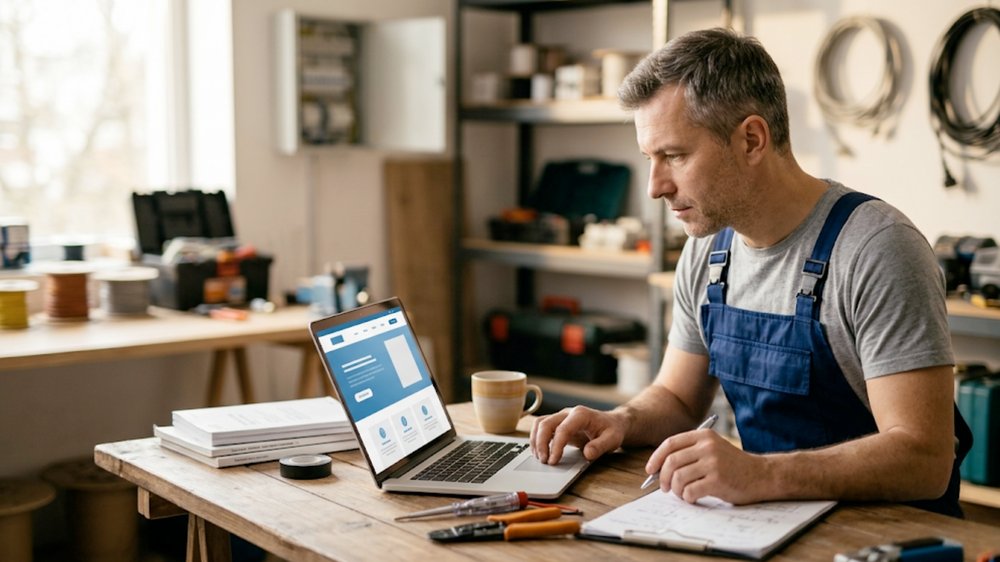 Elektriker-Website: 7 Inhalte, die sofort mehr Anrufe bringen