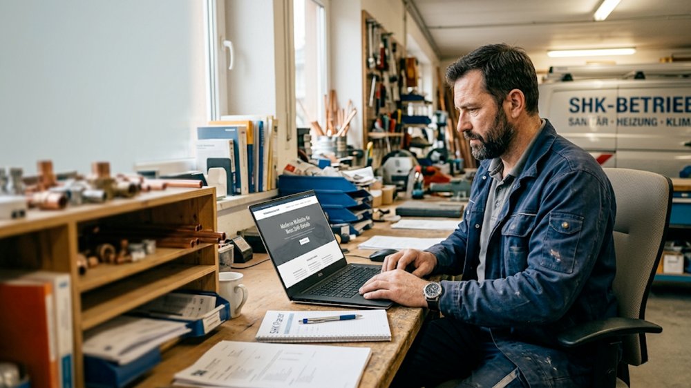 SHK-Website: Diese 5 Seiten bringen Wärmepumpen- und Bad-Anfragen