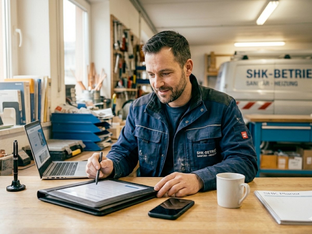 Was auf einer SHK‑Website nicht fehlen darf