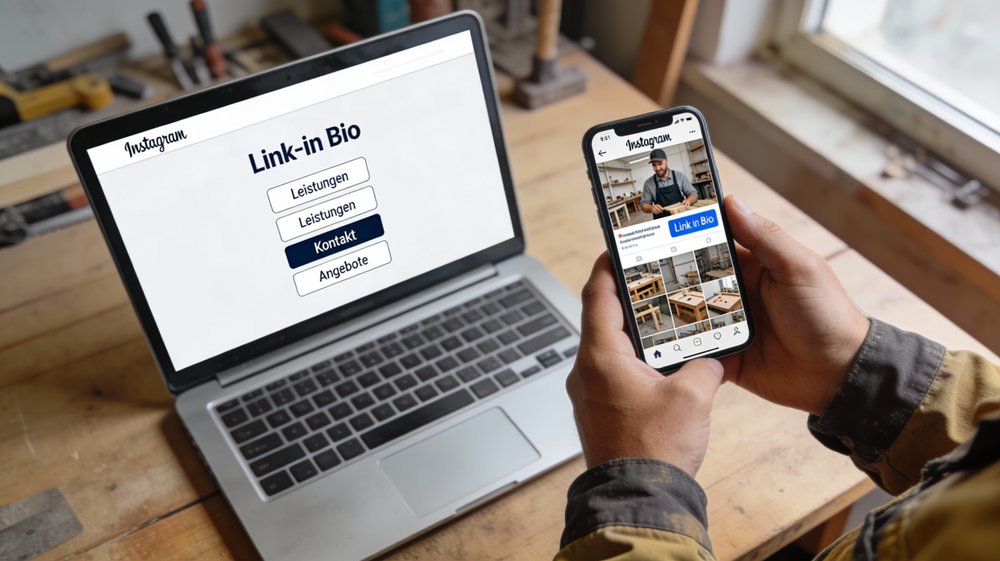 Von Instagram zu Aufträgen: Wie eine Linkseite deine Reichweite in Kunden verwandelt
