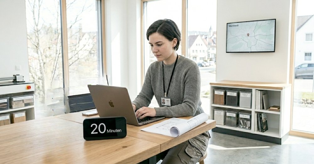 Website aktualisieren: Der 20-Minuten-Wochenplan für Handwerker (realistisch)