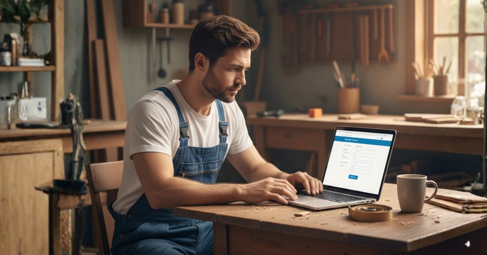Website ohne Technik‑Stress: So erstellst du deine Handwerker‑Webseite in 60 Minuten